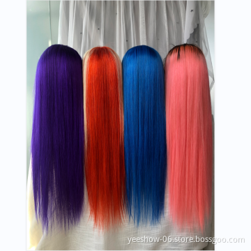 wholesale factory 28 30 32  inch human hair wigs 13*6 360 lace frontal wig vendor cuticle aligned hair human hair extension